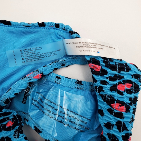 Mosmann Australia Women's Ribbed Havana Bikini Set NWT (AC14) - Picture 6 of 8